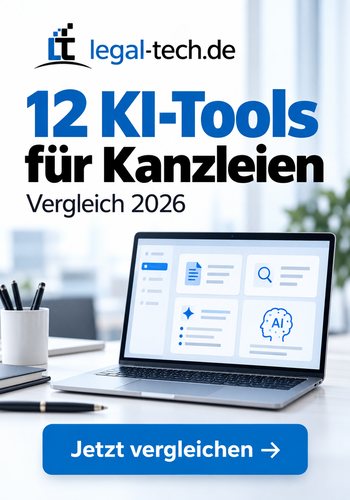 12 KI-Tools für Kanzleien – Vergleich 2026